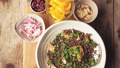 A gluten-free Summer Quinoa Salad for your weekend menu