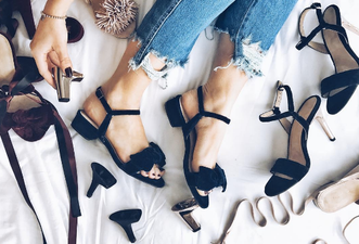 These interchangeable heels could be the pretty answer to our prayers