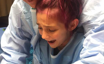 This 12-year-old delivering her baby brother has gone viral