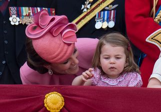 The Duchess of Cambridge and Princess Charlotte are twinning