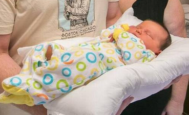 ‘We weren’t expecting that’: Proud parents welcome record-breaking baby