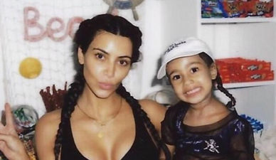 Kim K defends herself after North West is spotted wearing a corset