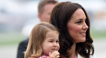 Duke and Duchess of Cambridge arrive in Poland with their children