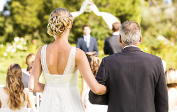 These photos of this groom watching his bride are TOO MUCH