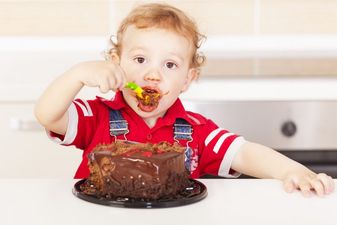 Whatever it is you’re trying to eat… know that your toddler will want it