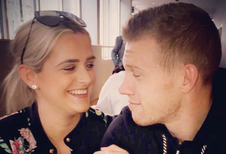 Ireland player James McClean and wife Erin welcome baby girl