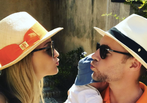 nappy-changing Insta post