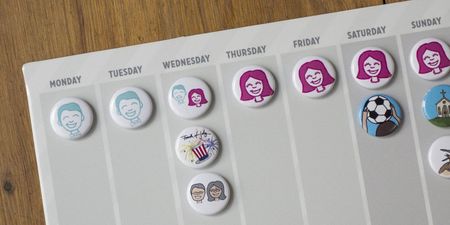 Co-parenting could get a little easier thanks to this very clever calendar