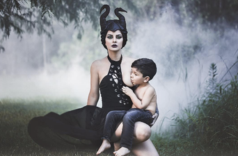 This mum’s Disney-themed breastfeeding pic has a special meaning