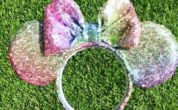 Rainbow Minnie Mouse ears are here and they’re absolutely adorable