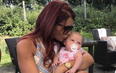 People are warning Amy Childs about her baby’s safety online