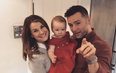 Izzy and Harry Judd share snap of daughter meeting their newborn