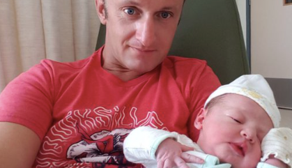 hurricane irma newborn dad