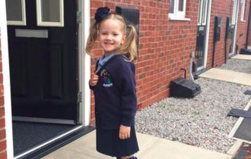 Mum marks what should have been her 4-year-old girl’s first day at school