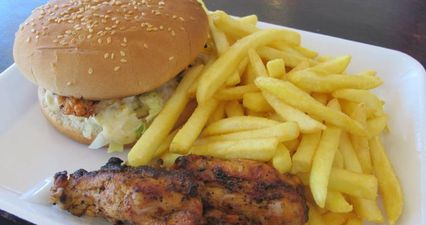 ‘Peckish’ man orders a take away while his girlfriend is in labour