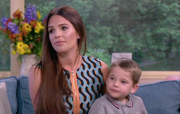 Danielle Lloyd criticised for bringing her son on TV to talk about him