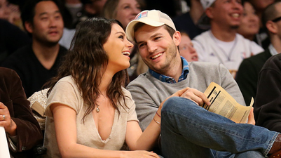 Ashton Kutcher and Mila Kunis finally wash their kids and it’s hilarious
