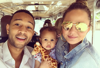 John Legend was the absolute image of daughter Luna as a baby