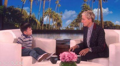 Three-year-old boy impresses Ellen with his knowledge of the world