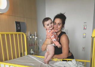 Baby gasps for air but mum records it for the most important reason