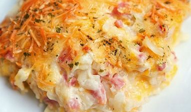 This delicious hash brown breakfast bake is the perfect Bank Holiday cure