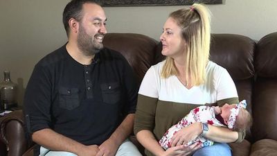 Couple finally parents after 15 miscarriages and 12 years of trying
