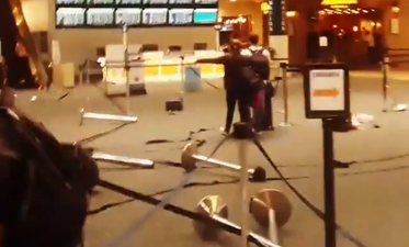 Airport evacuated in Orlando after battery explodes near security gate