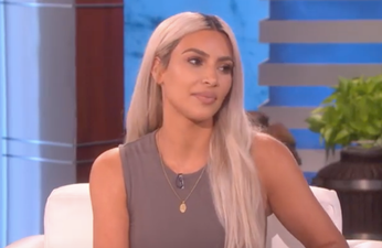 Kim K let slip the gender of her third baby to Ellen DeGeneres