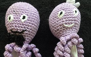 Crocheted octopuses are comforting premature babies at Dublin hospital
