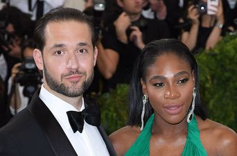 Serena’s wedding snaps have landed and she is fab in Alexander McQueen