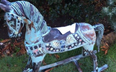 Police appeal after rocking horse with creepy note left for little girl