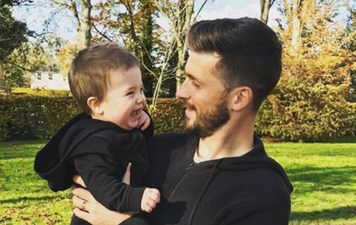 Shane Long’s son was christened recently and he looked SO adorable