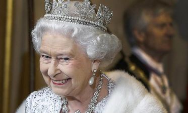 The Queen’s Christmas tree is 20ft tall and pretty spectacular