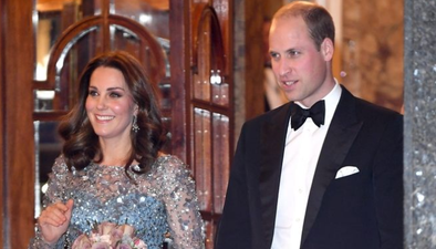 Kate Middleton shows off baby bump in a Disney princess-esque dress