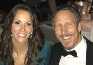Andrea McLean just got married in a stunning lace gown