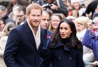 Meghan and Harry pictured going to Christmas lunch with the Queen