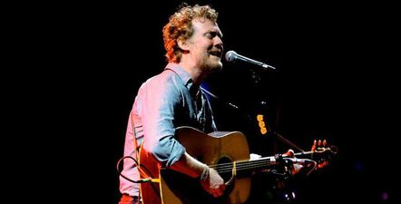 Glen Hansard was pulled into a chipper to sing on Stephen’s Night