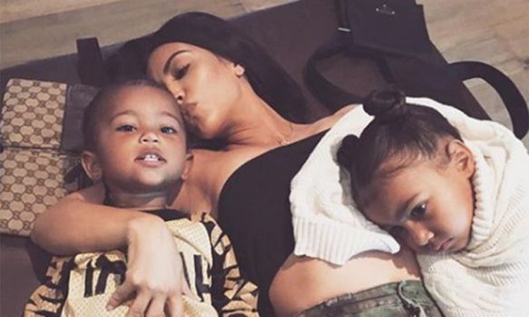 Kim Kardashian north