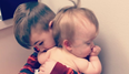 This video of a little boy comforting his baby sister will melt your heart