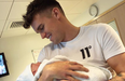Gaz Beadle just changed his first nappy and he was not impressed