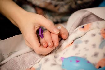 Girl in heartbreaking viral photo with her grandad has passed away