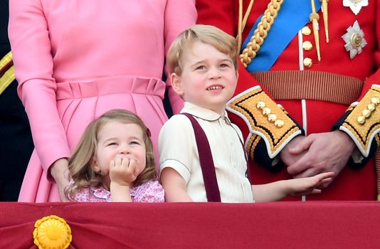 Is it fair to say that Princess Charlotte 'bosses' Prince George around?