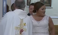An Irish dad gave his daughter the sweetest surprise at her wedding ceremony