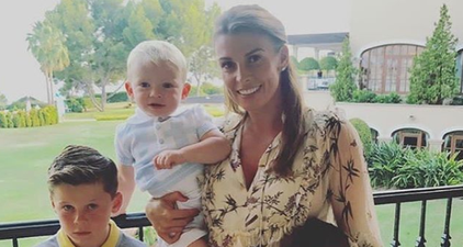Coleen Rooney had a surprise baby shower yesterday… in a gym