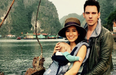 Jonathan Rhys Meyers shares holiday snaps of baby son Wolf