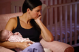 Almost half of new mums experience hallucinations or dark thoughts