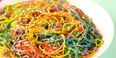 Rainbow spaghetti is about to become everyone’s favourite dinner