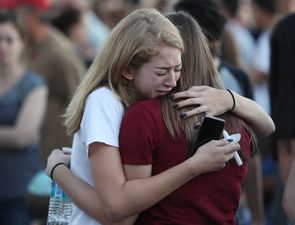 Children who survived Florida school shooting are calling for gun control