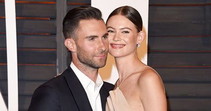 Adam Levine and Behati Prinsloo share the first look at their newborn daughter