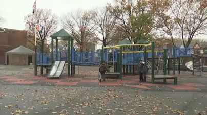 Police search for person who left newborn baby boy in bin in New York park